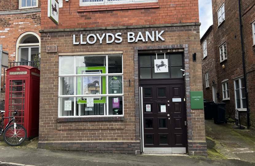 Lloyds Bank in Malpas